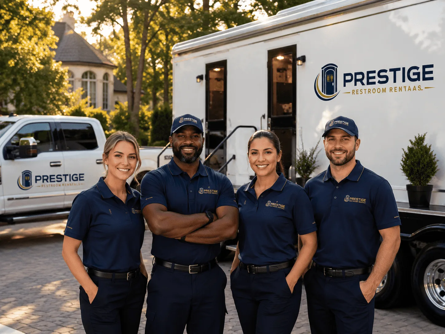 Trusted Luxury Portable Restrooms company in Berlin, ND